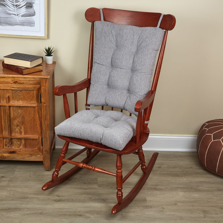 Rocking chair bottom online cushion